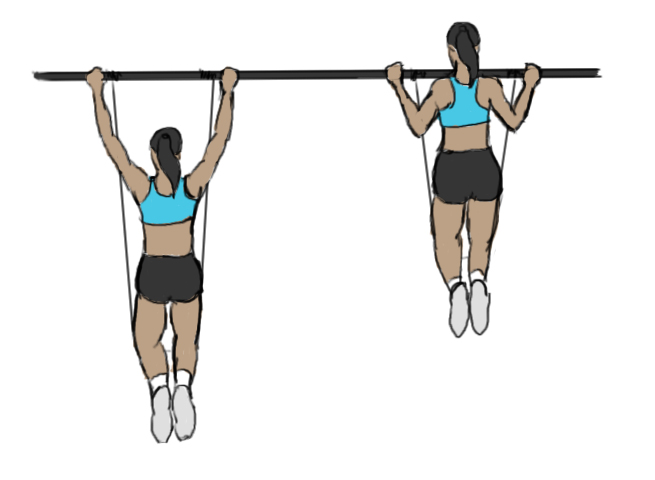 Band pull-ups