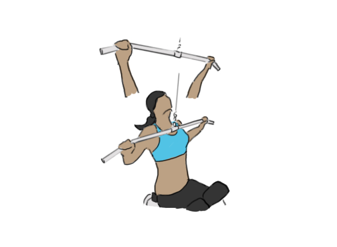 Chest pulldown