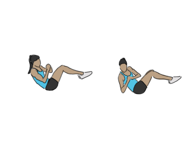 Russian Twists Gofitnessplan